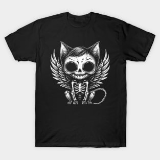 Skeleton Cat T-Shirt